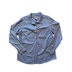 Wrangler Women’s Large chambray Shirt